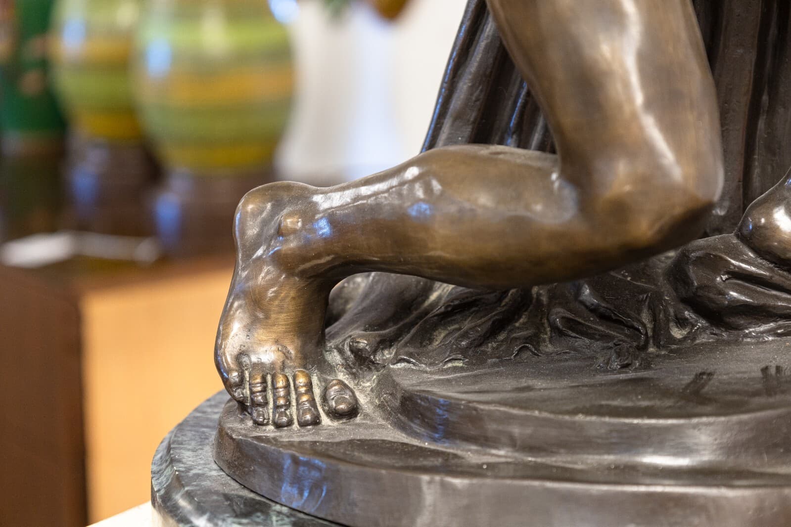 Claude Michel Clodion After Altlas Bronze Figurative Sculpture 1890s - Thumbnail 9