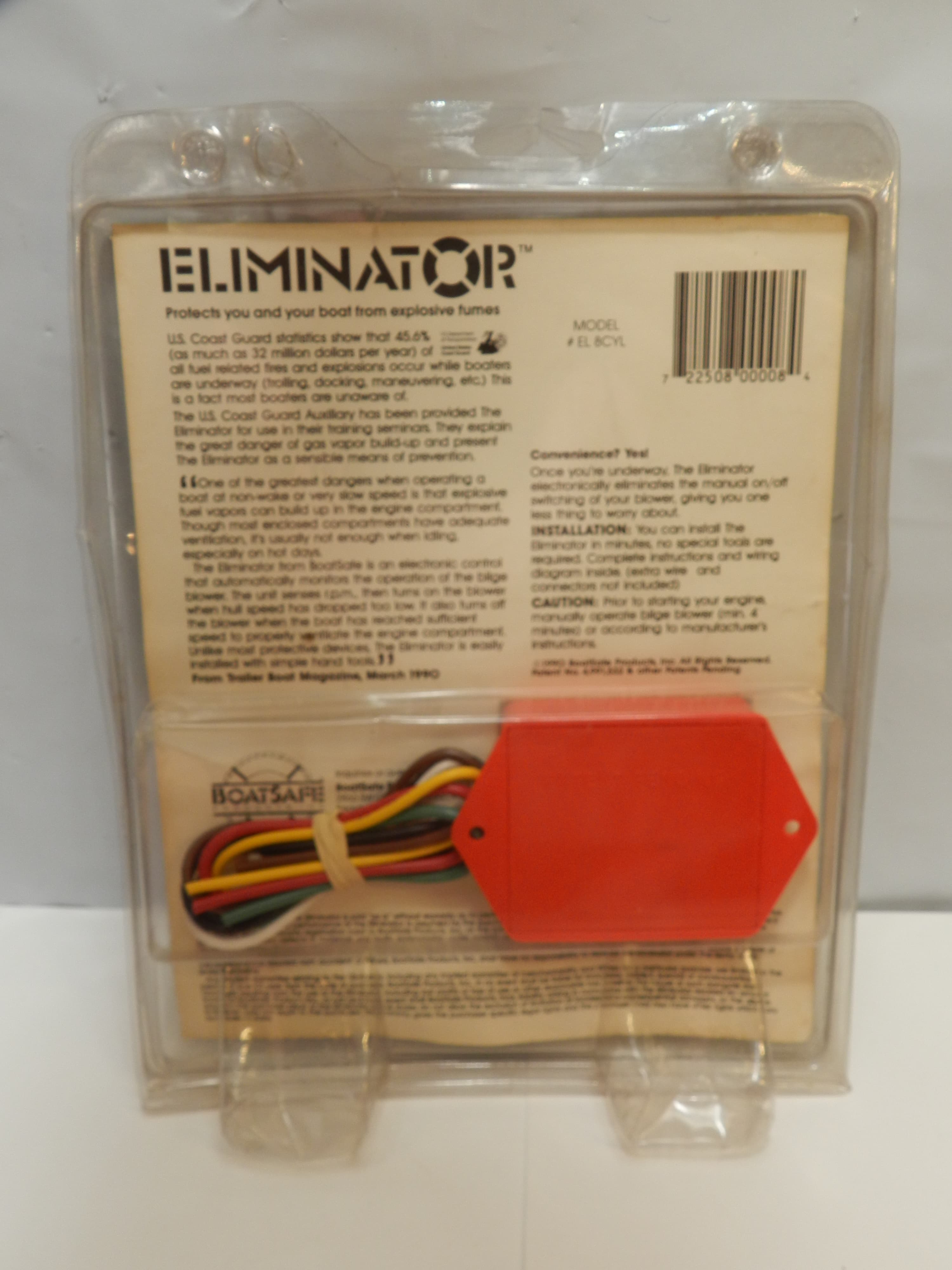 New Eliminator Automatically Operates Bilge Blowers Boats 8 Cyl Engine  (O49J) - Thumbnail 5