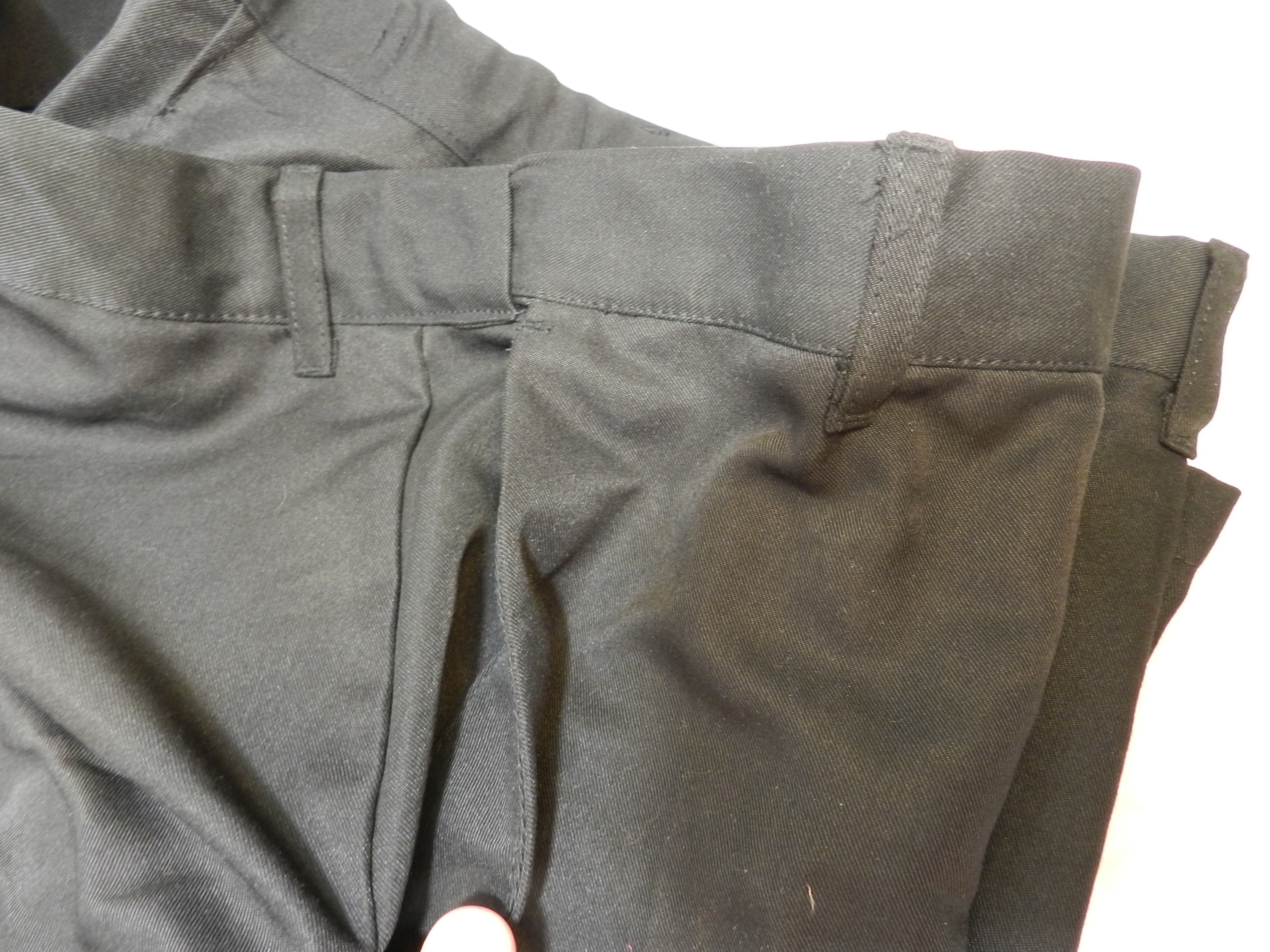 2 New McDonalds MGR Crew Flat Front Womens Uniform Pants Black 18/30 (O50J) - Thumbnail 4