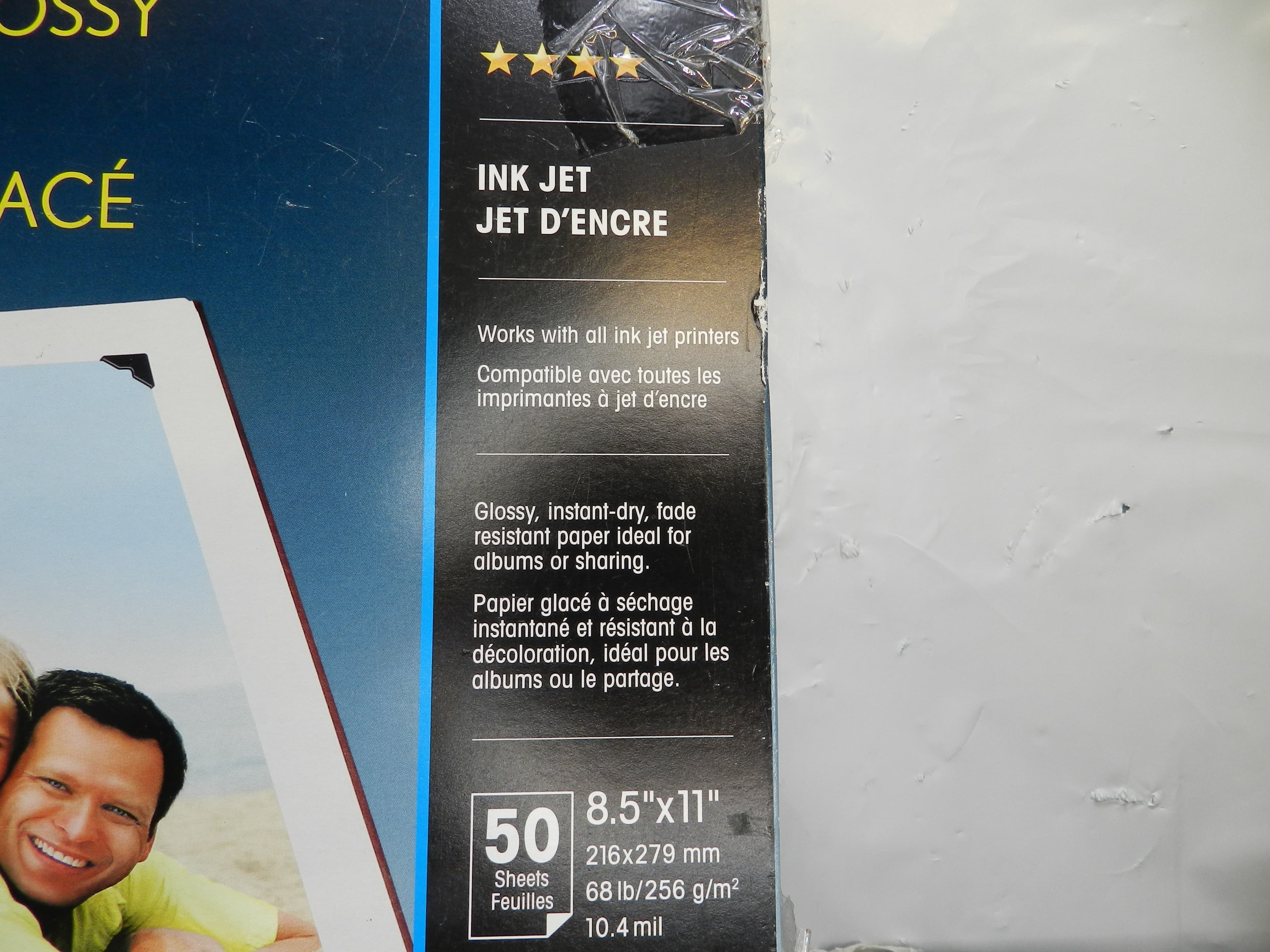 2 Epson Premium Glossy Photo Paper 8.5" x 11” 100 Total Sheet Packs - NEW (O51K) - Thumbnail 5