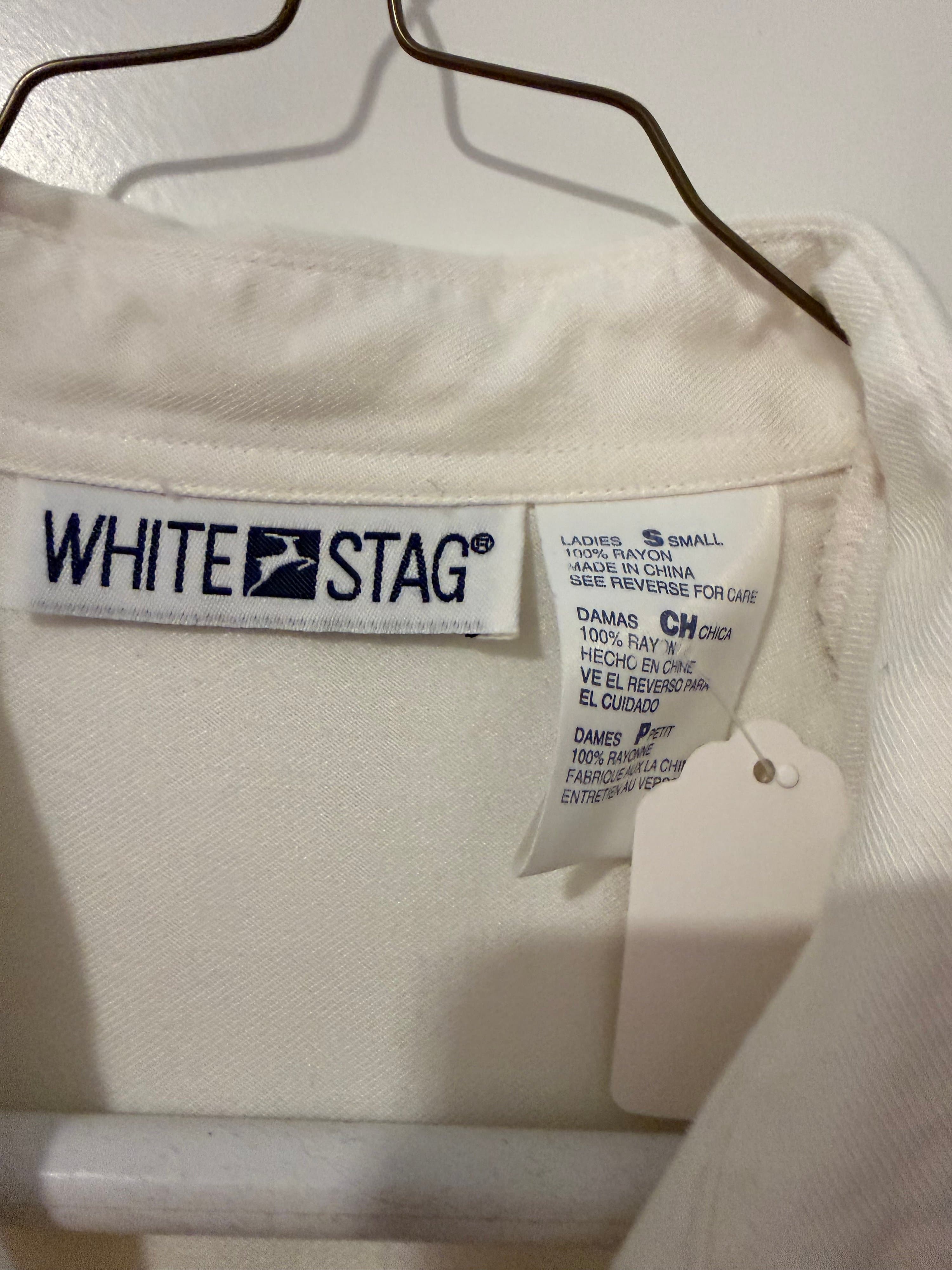 White Stag Women's Rayon Shirt Small - Thumbnail 2