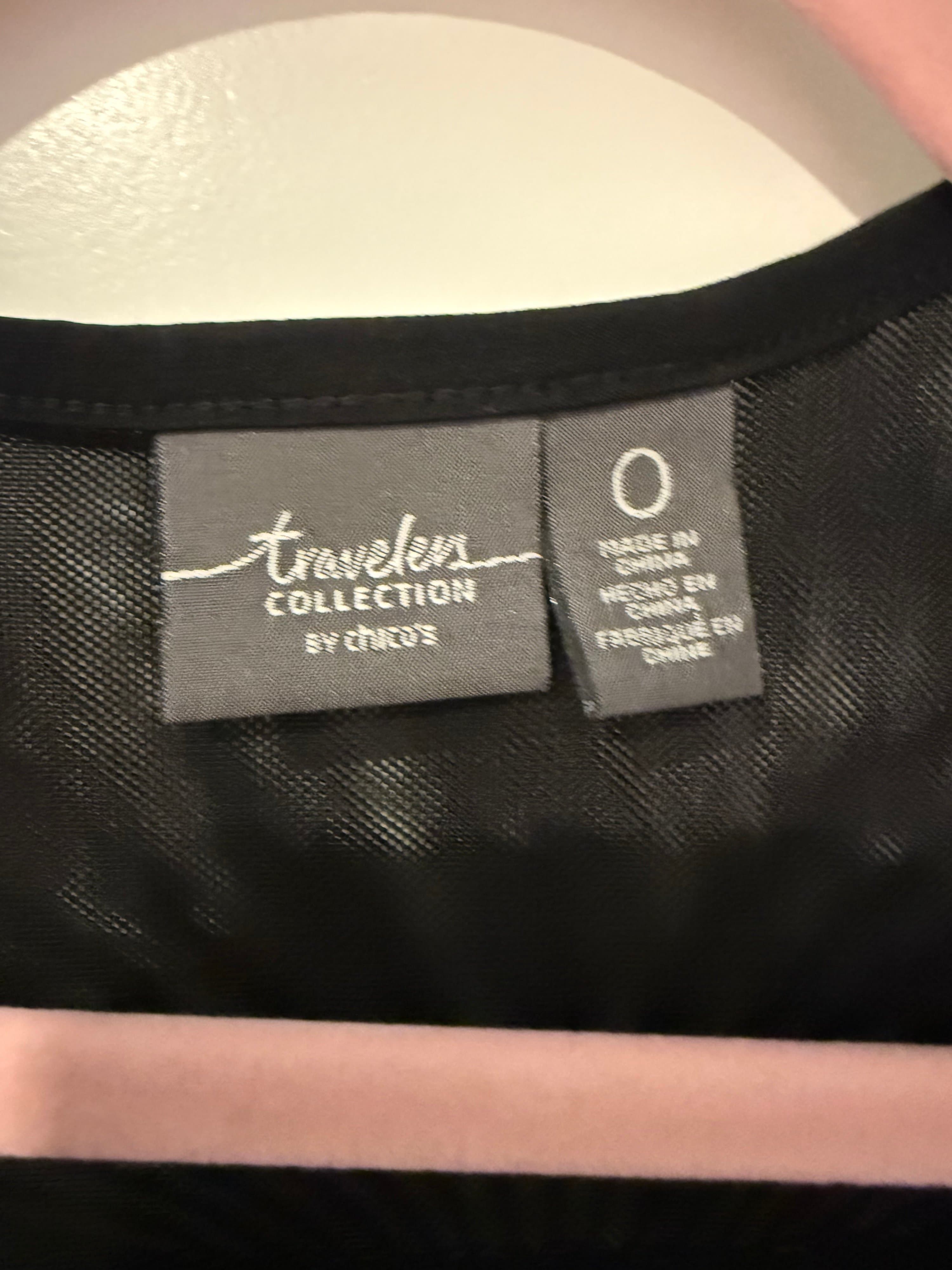 Chico's Travelers Collection Open Cardigan Size 0 - Thumbnail 2