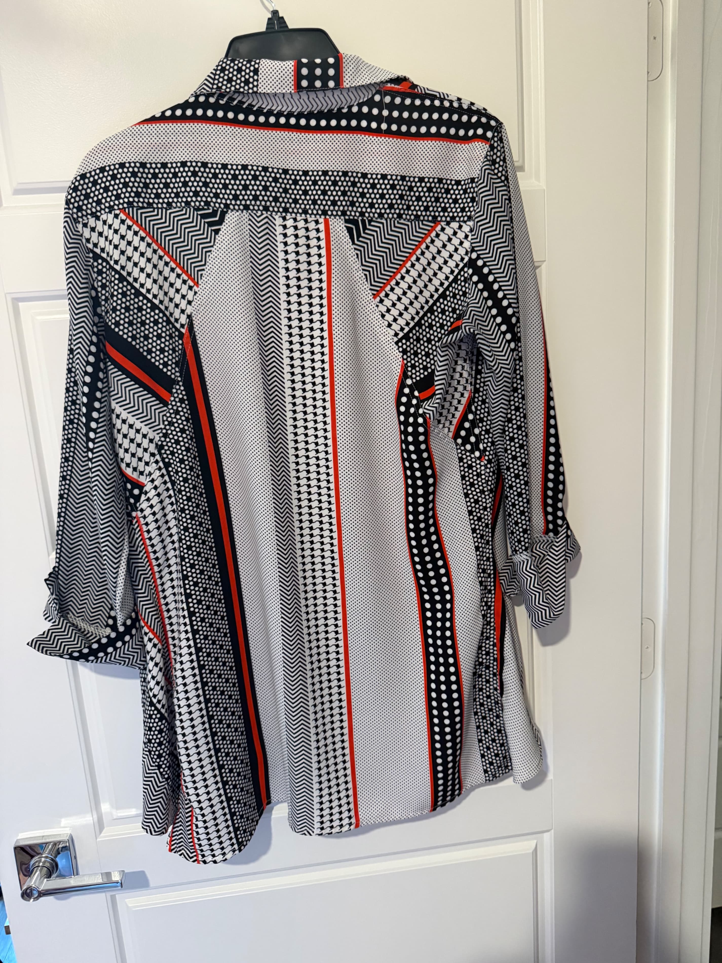 Lior Paris Women's Patterned Blouse Size M - Thumbnail 4
