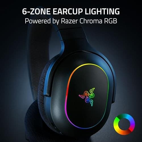 Razer Barracuda X Chroma Wireless Gaming Bluetooth Type-C Headset - Black - Thumbnail 5