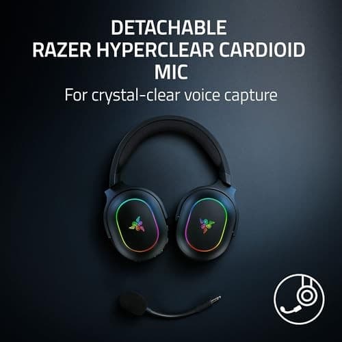 Razer Barracuda X Chroma Wireless Gaming Bluetooth Type-C Headset - Black - Thumbnail 7