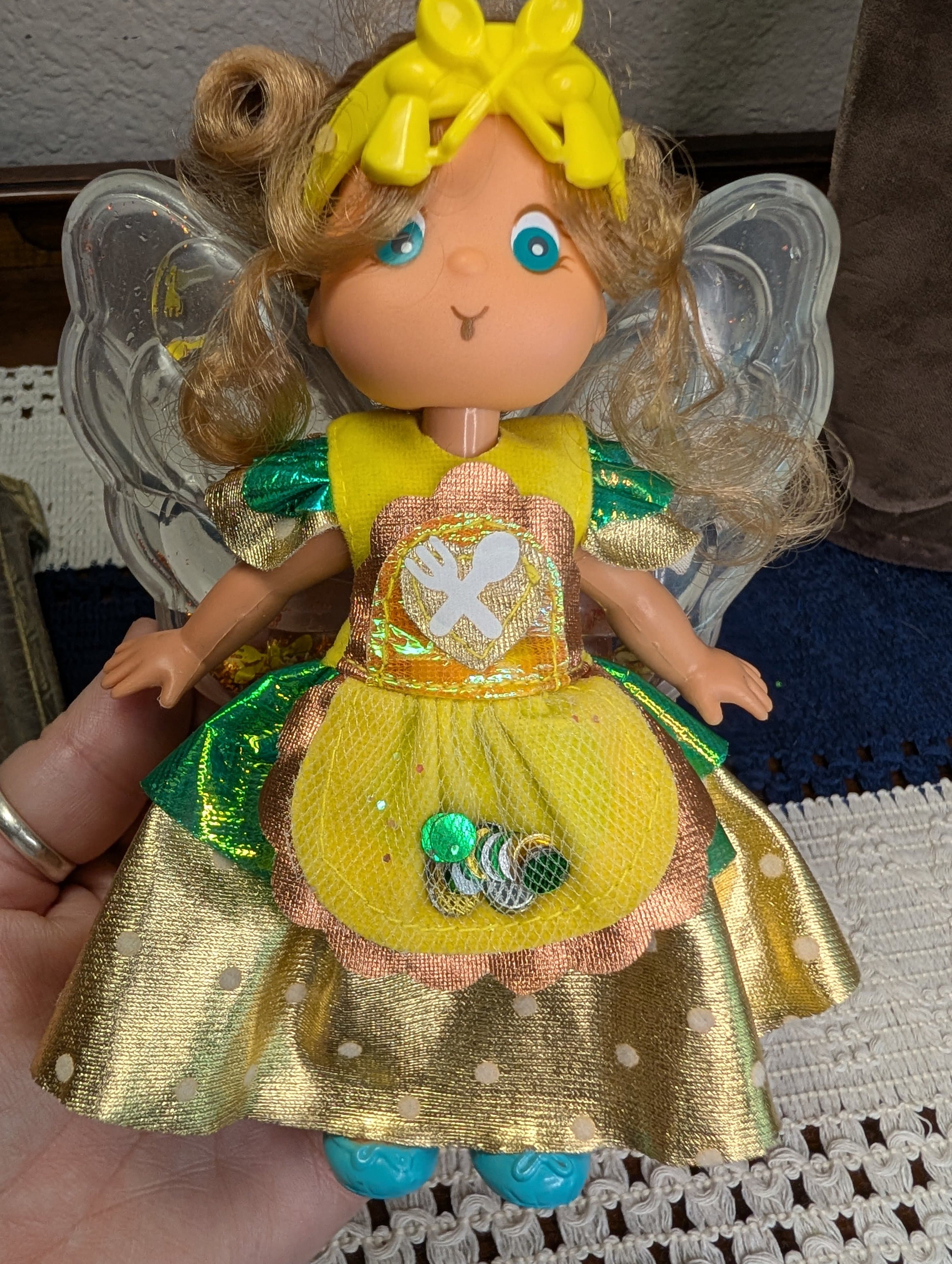 Mattel My Little Angel "Cookie" Doll with Detachable Glitter Wings - Thumbnail 7