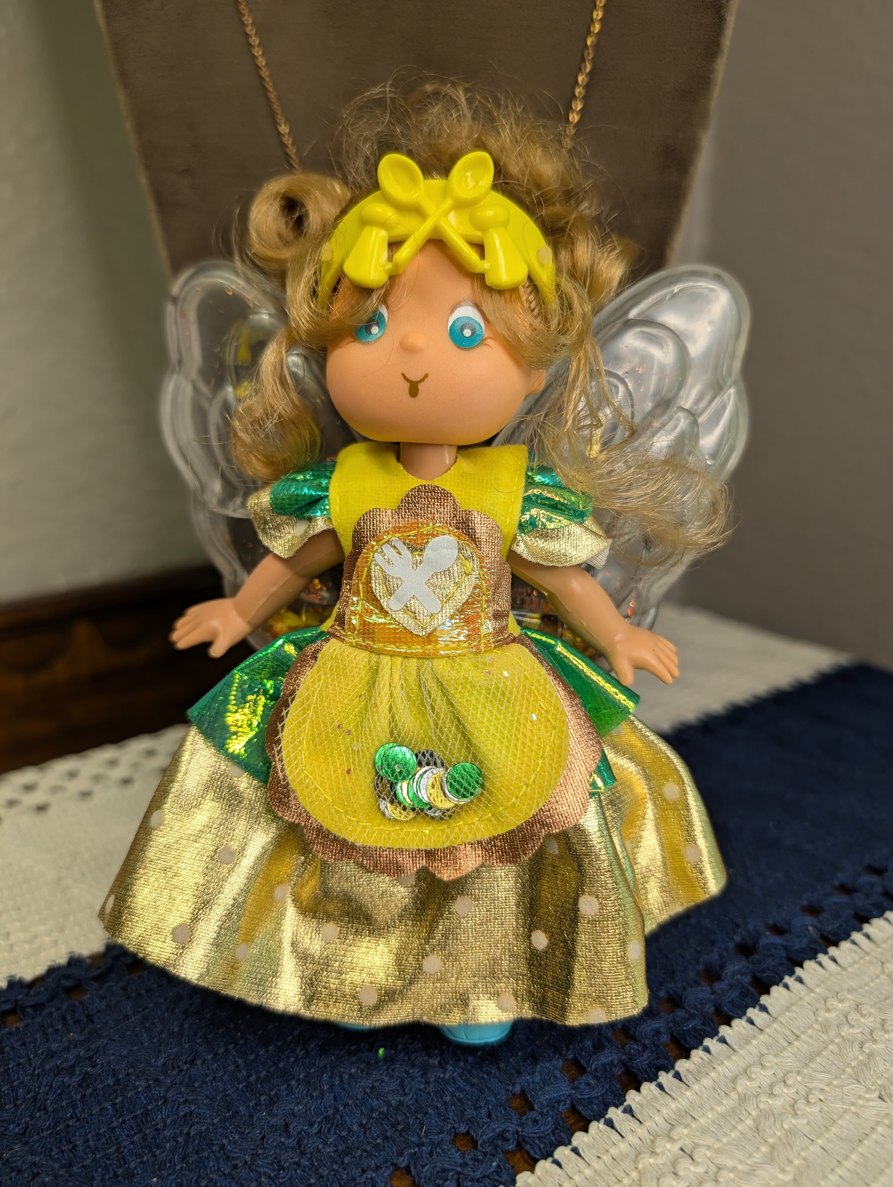 Mattel My Little Angel "Cookie" Doll with Detachable Glitter Wings - Thumbnail 8