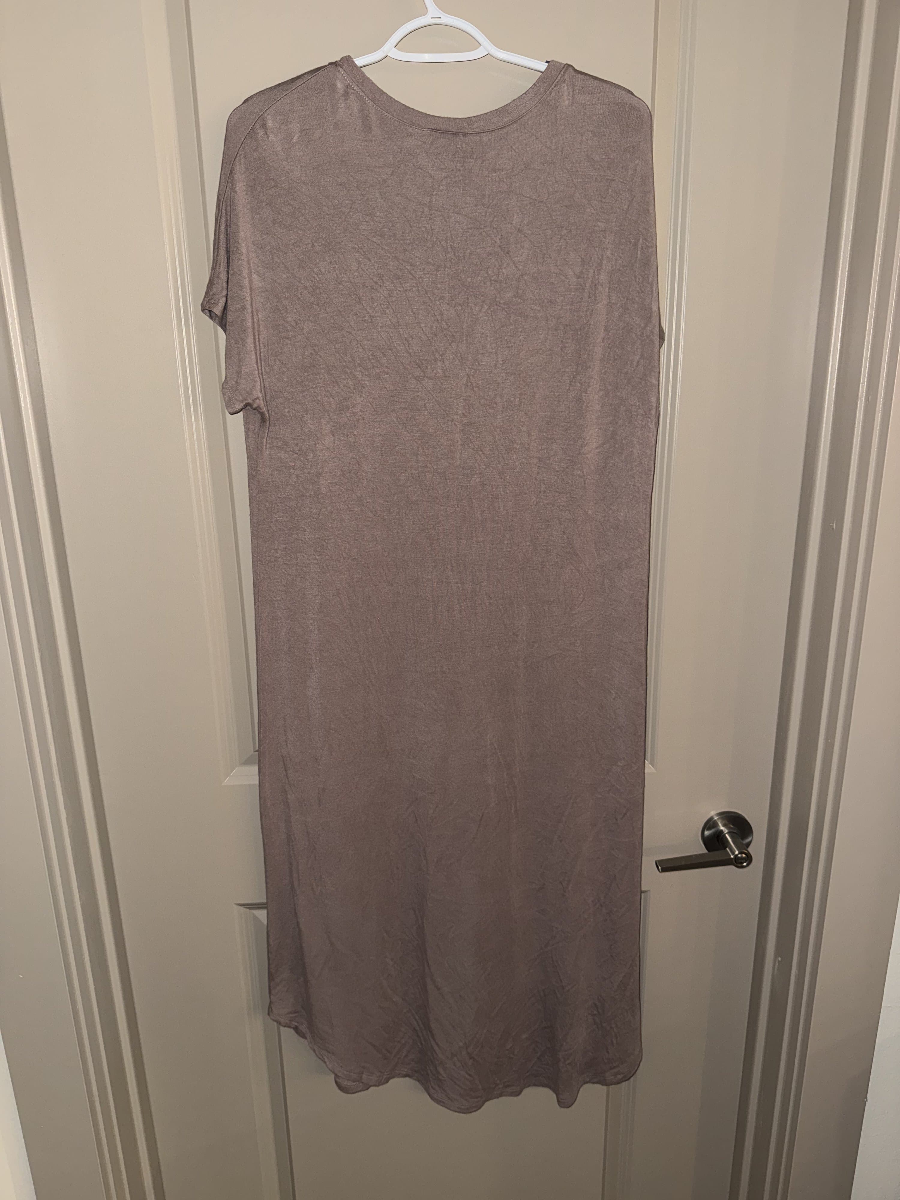Iconic Luxe Brown Maxi Dress XL - Thumbnail 2