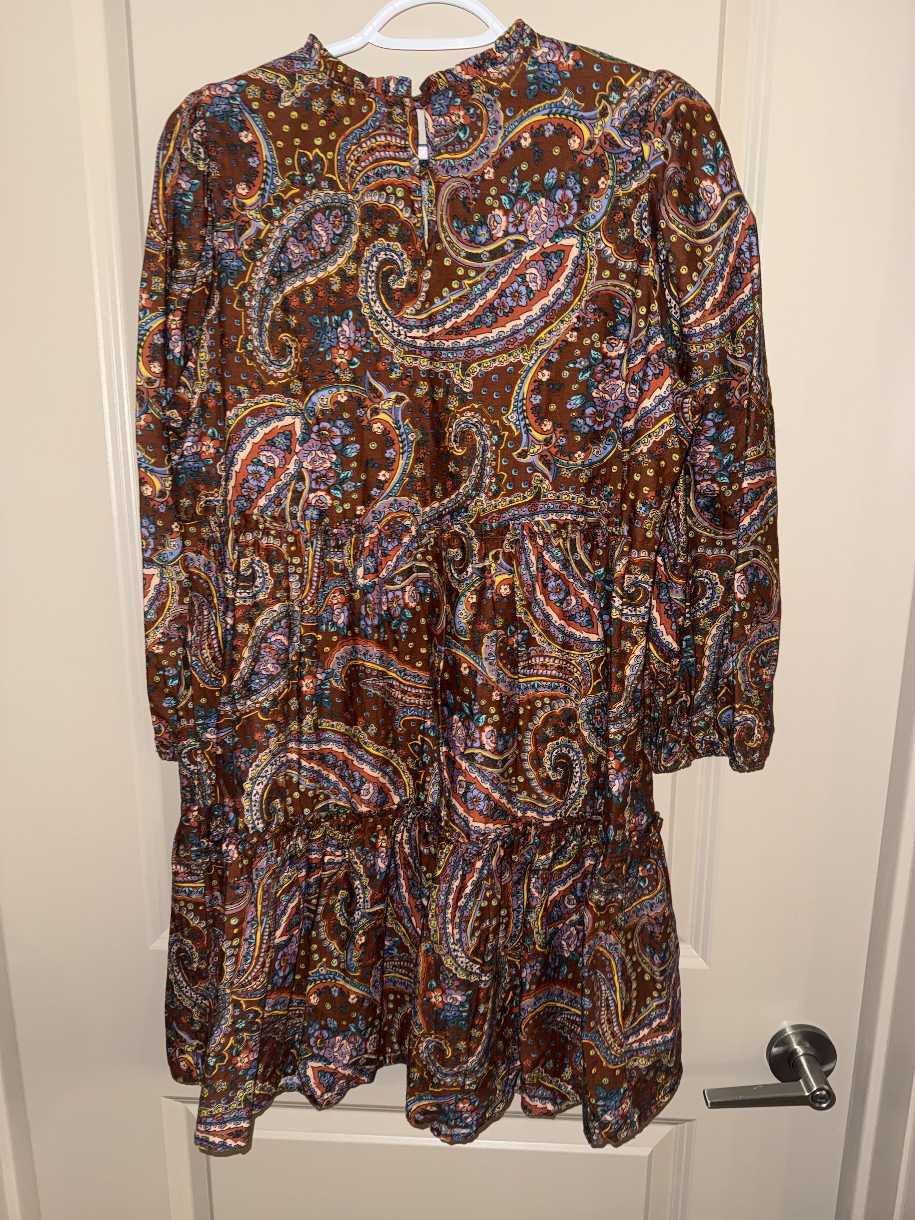 a.n.a Paisley Print Shirt Size M - Thumbnail 2
