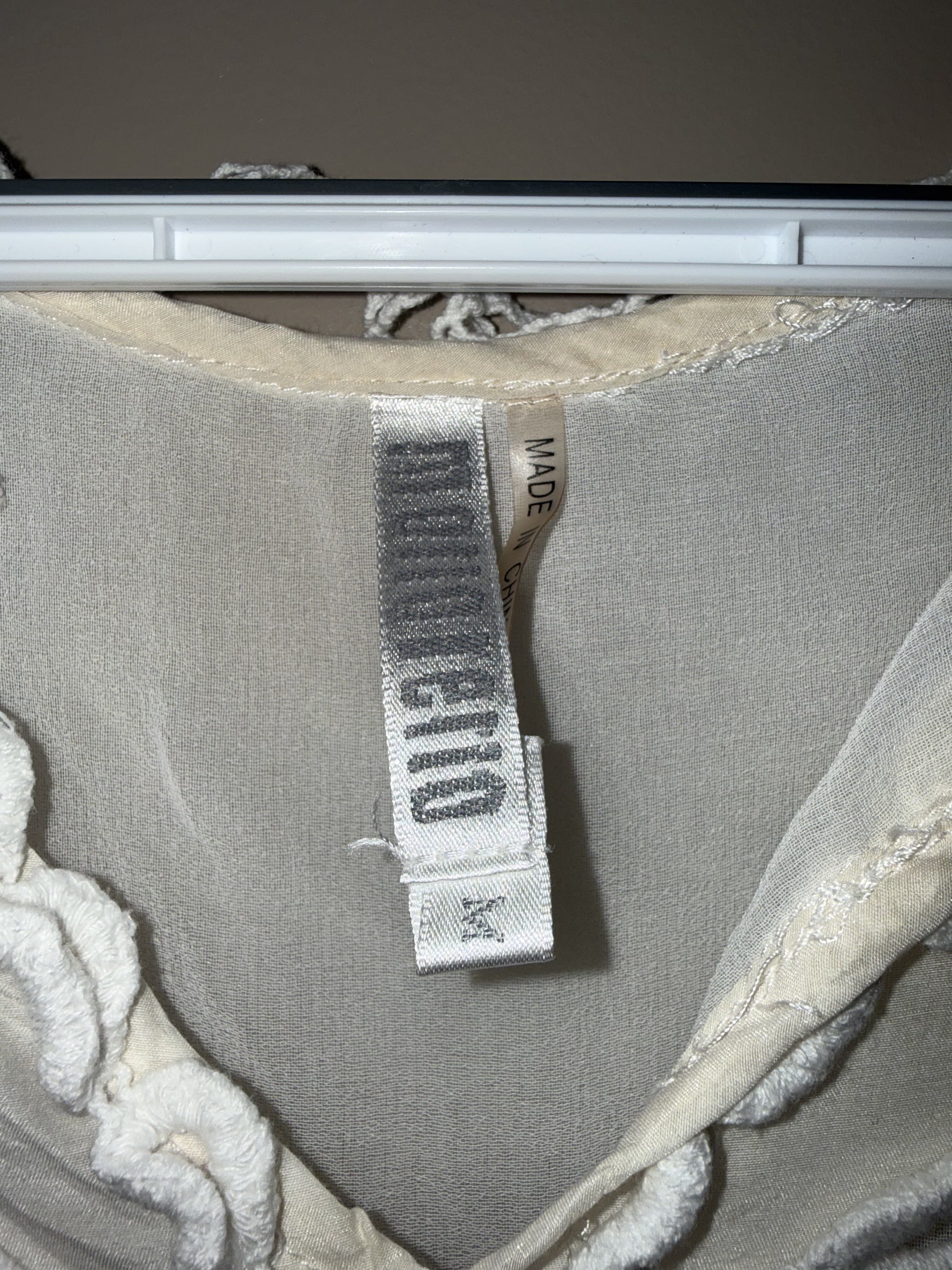 Mollorerio Lace Detail Boho Dress Size M - Thumbnail 3