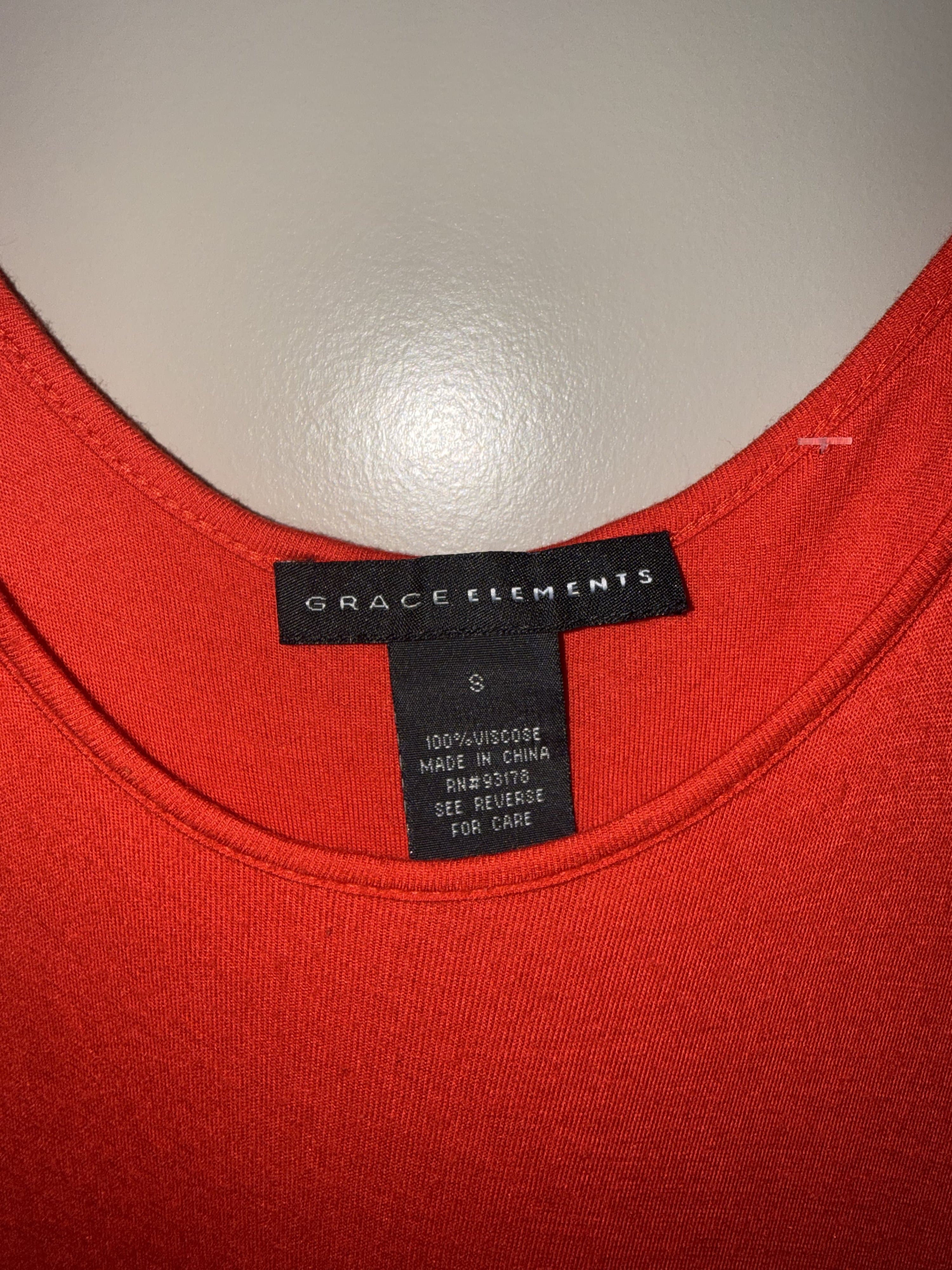 Grace Elements Red Tiered Maxi Dress Size S - Thumbnail 3