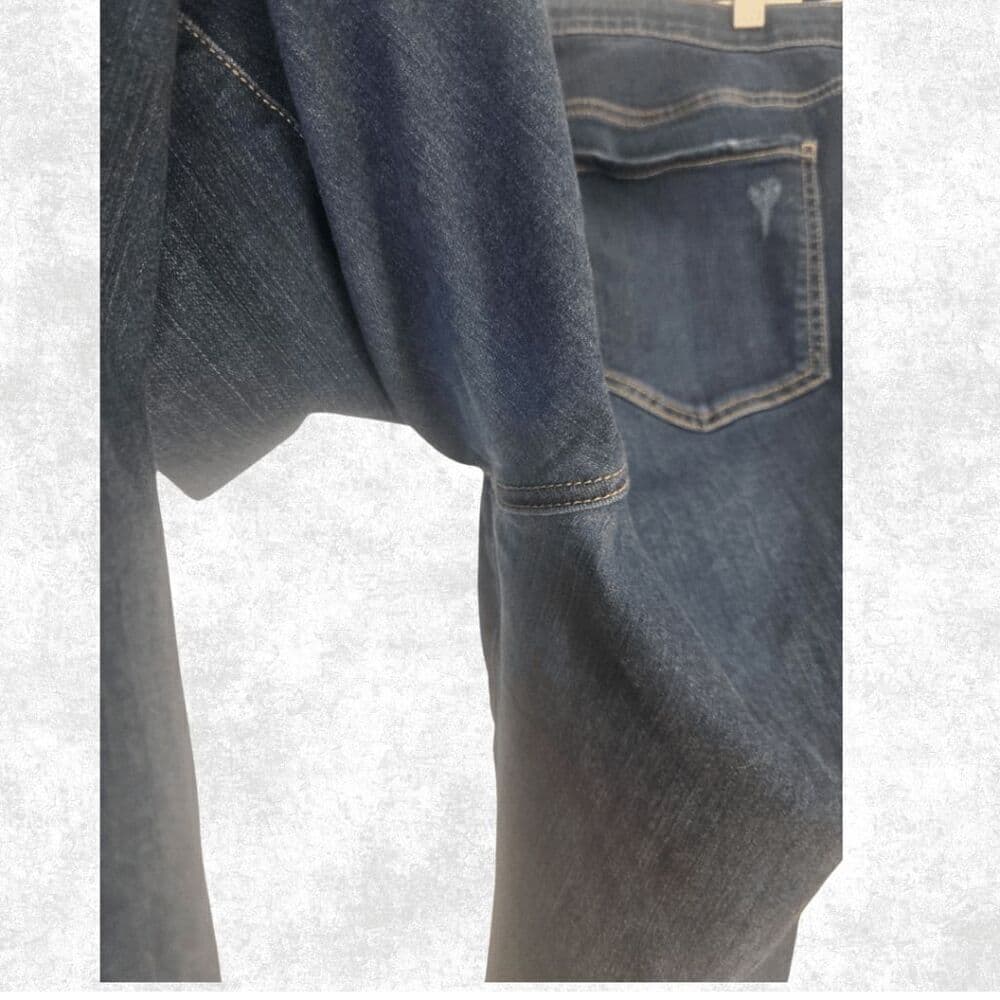 Torrid 22S Premium Stretch Skinny Jeans – Dark Wash Distressed Button Fly Plus S - Thumbnail 6