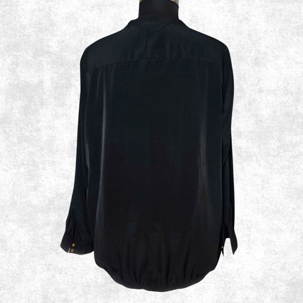 Lane Bryant Black Popover Blouse – Size 22/24 - Thumbnail 3