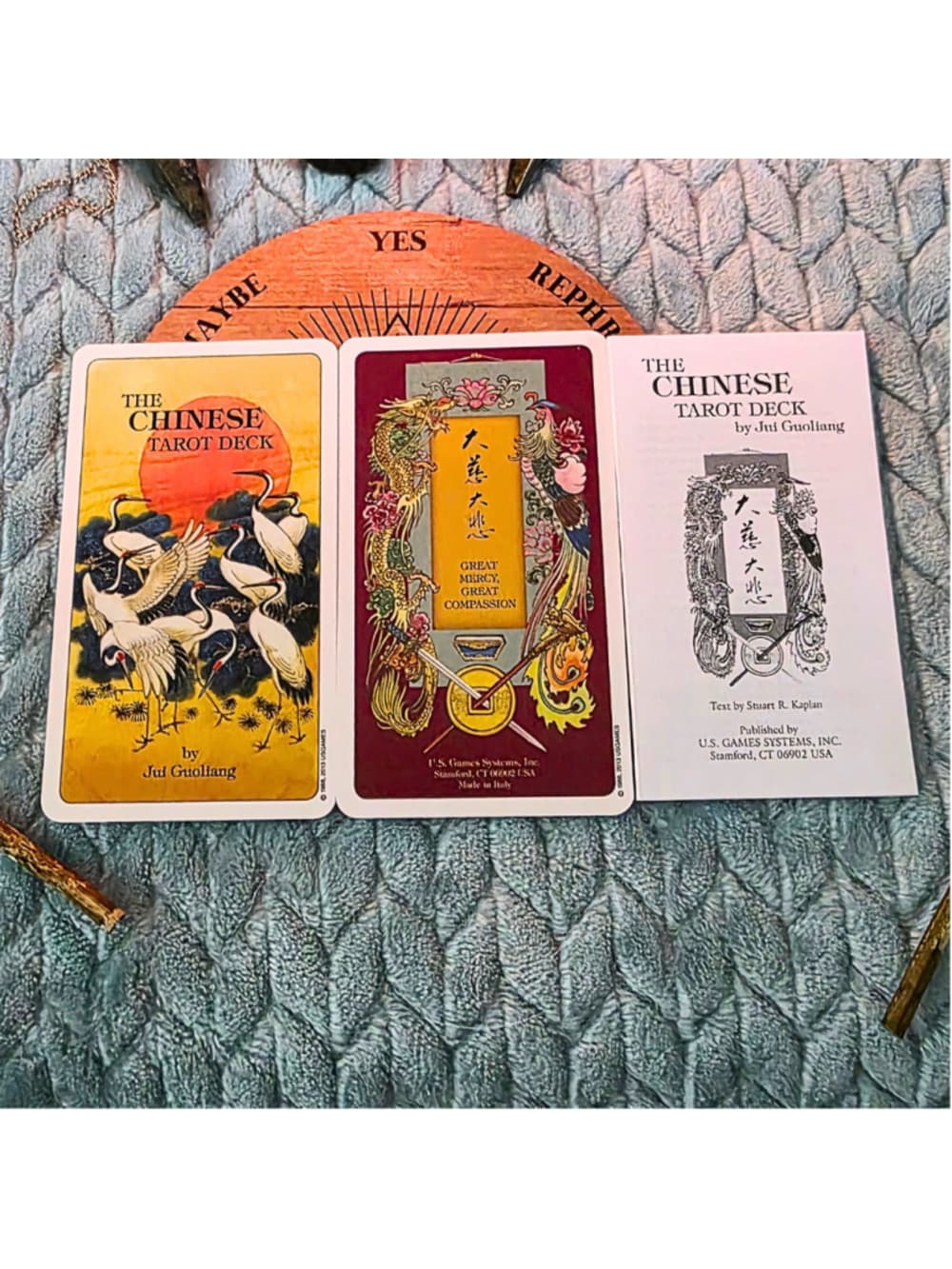 The Chinese Tarot Deck by Jui Guoliang - Complete 78-Card Deck with Booklet U - Thumbnail 6