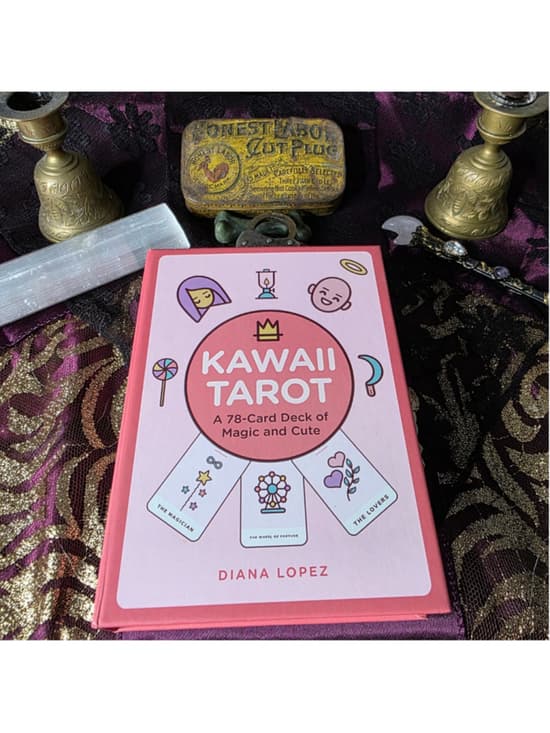 Kawaii Tarot Deck - Diana Lopez Pre-Loved & Energized Cute Minimalist 78-Cards - Thumbnail 7