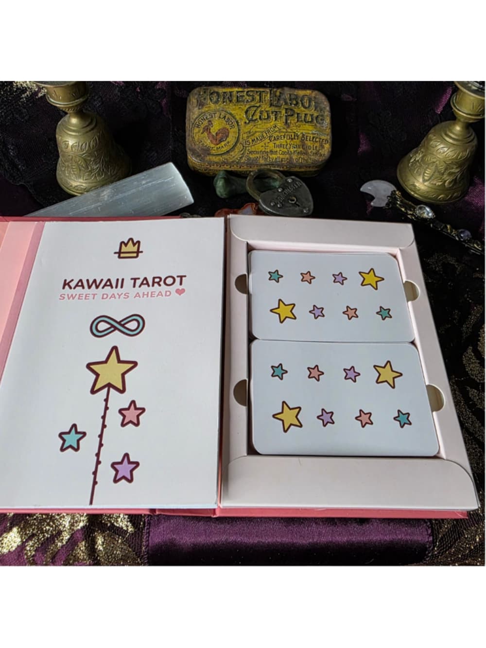 Kawaii Tarot Deck - Diana Lopez Pre-Loved & Energized Cute Minimalist 78-Cards - Thumbnail 5