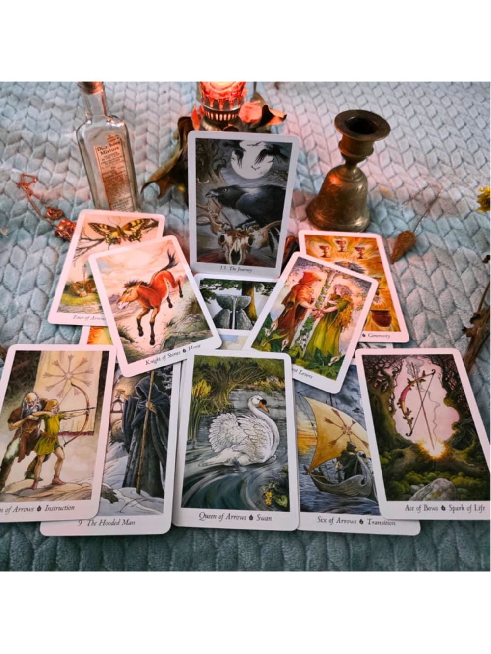 The Wildwood Tarot Deck & Guidebook Set by Mark Ryan & John Matthews (Complete) - Thumbnail 7
