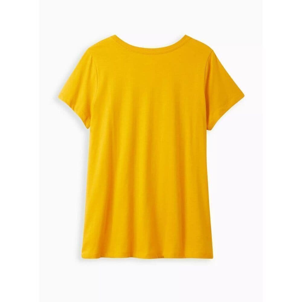 NWT Torrid Size 1 Jungle Book Tee Golden Yellow Disney Graphic Plus Size T-Shirt - Thumbnail 3