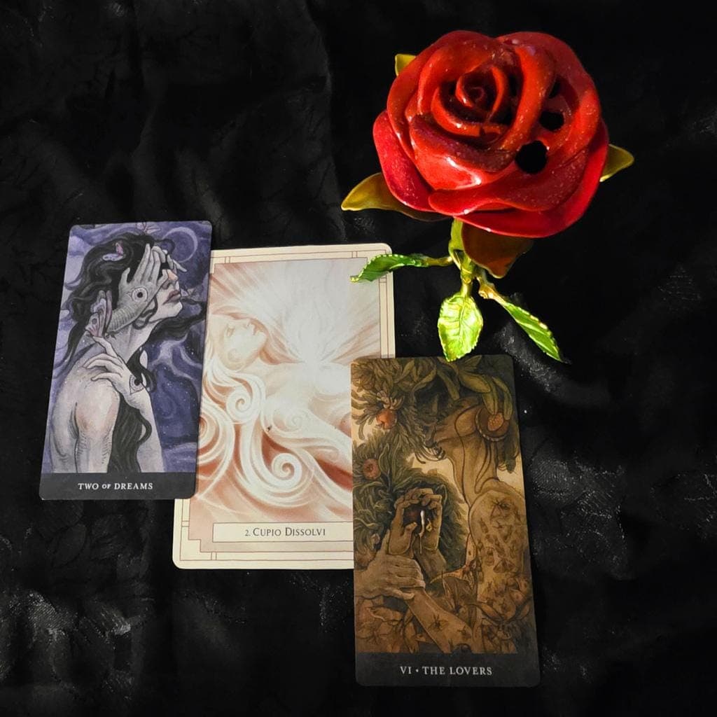 Gothic Red Rose Incense Burner - Thumbnail 7