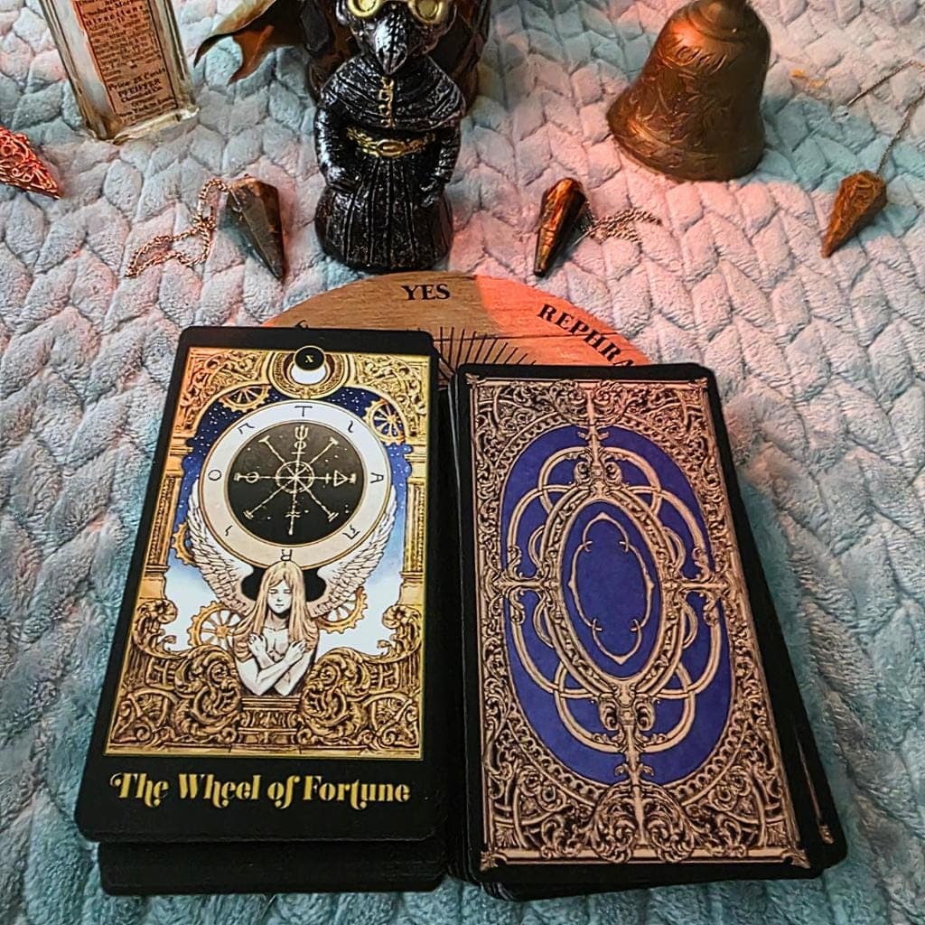 The Anime Tarot Deck & Guidebook - Like New 78 Card Manga Style Deck - Thumbnail 3