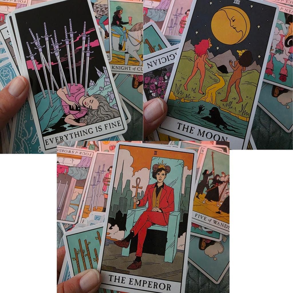 Modern Witch Tarot Deck by Lisa Sterle, Rider-Waite-Smith Guidebook - Thumbnail 2
