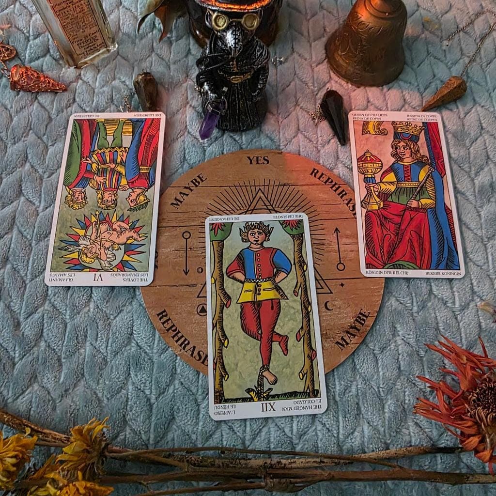 Vintage Lo Scarabeo Universal Tarot of Marseille Deck (2006) 78 Cards & Booklet - Thumbnail 5