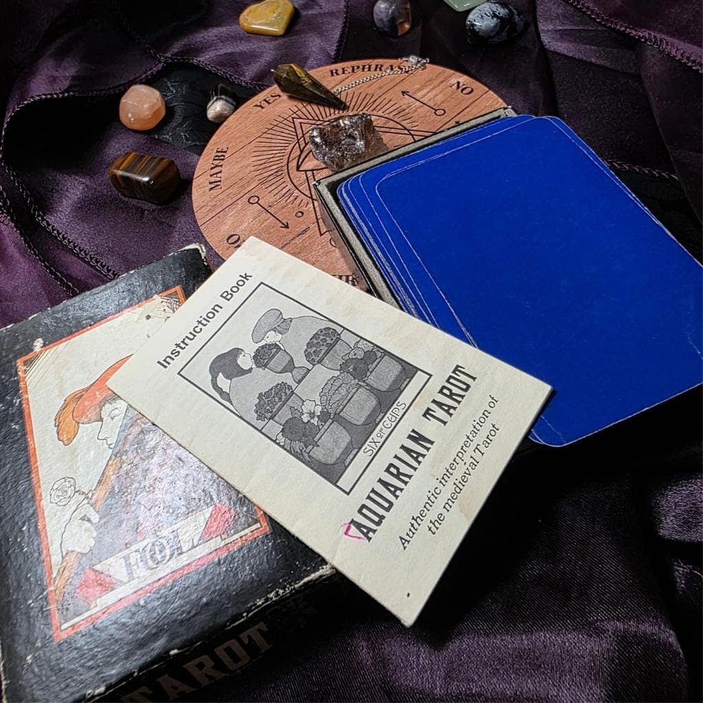 RARE 1970 First Edition Aquarian Tarot | Morgan Press (Dobbs Ferry) - Thumbnail 5