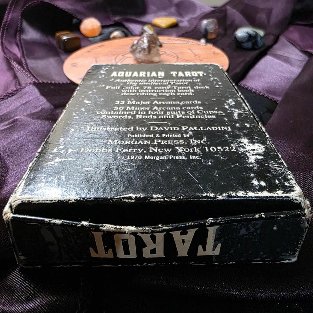 RARE 1970 First Edition Aquarian Tarot | Morgan Press (Dobbs Ferry) - Thumbnail 7