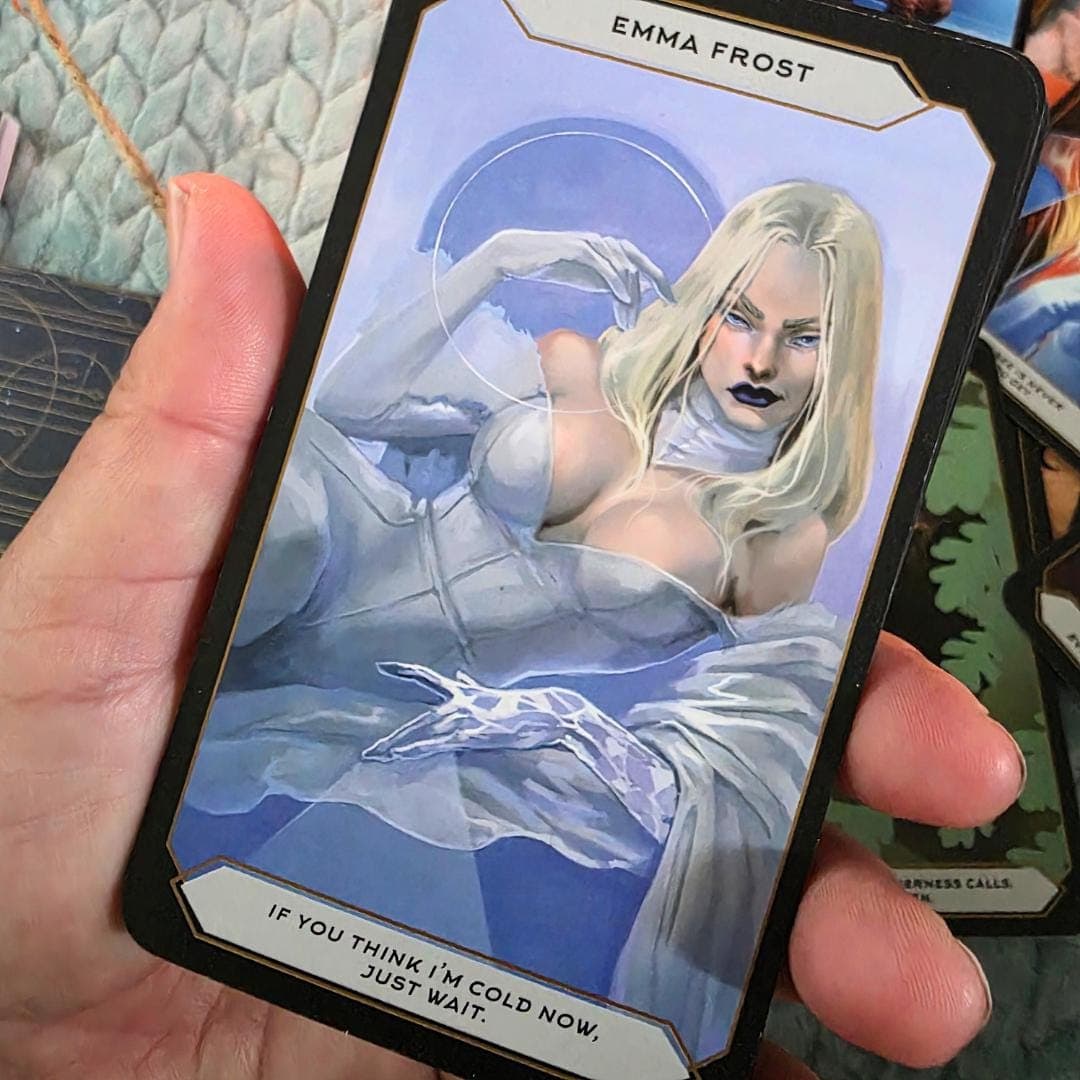 Magic of Marvel Oracle Deck & Guidebook | Casey Gilly Pop Culture Tarot Style Divination Cards, Witchy Marvel Fan Gift