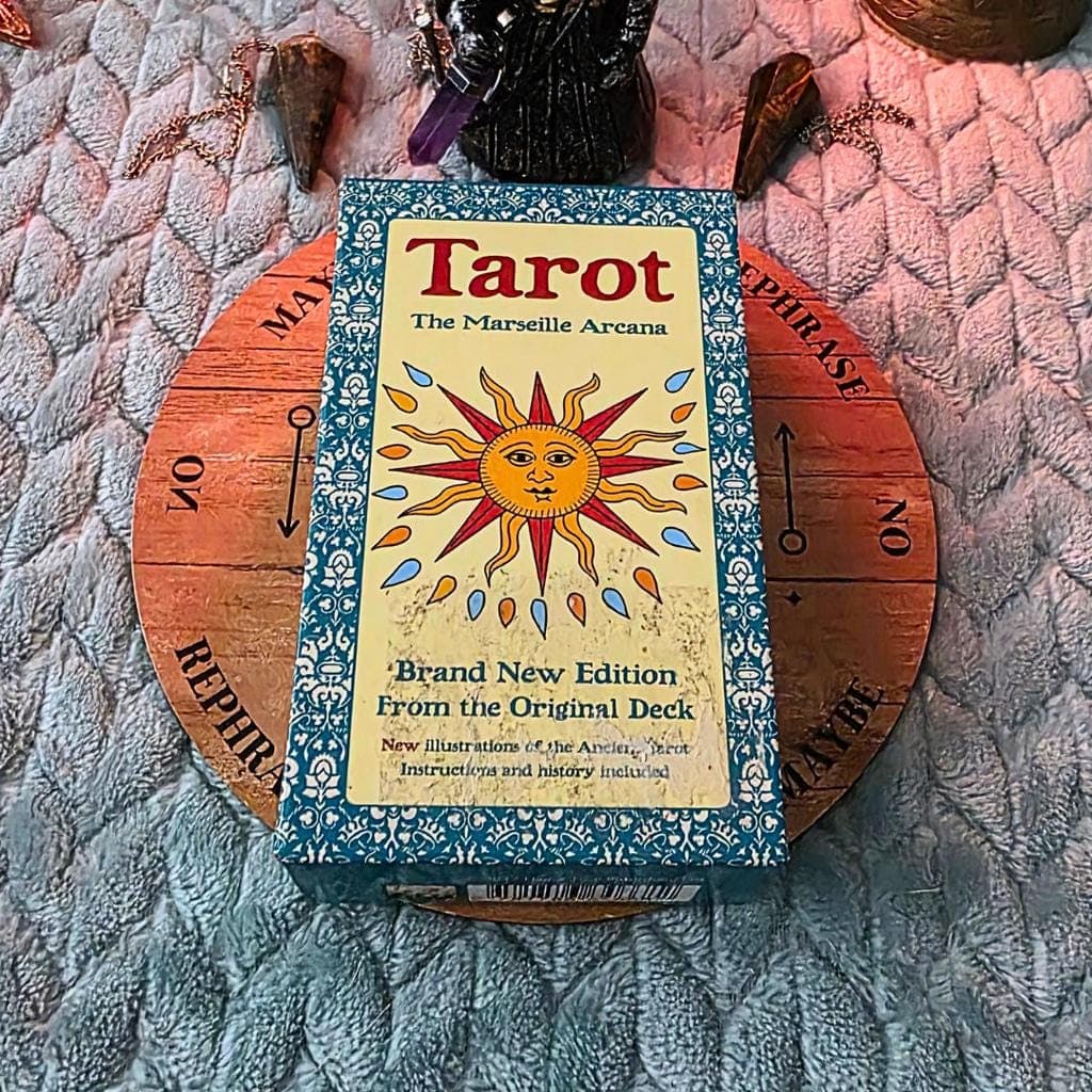 Tarot The Marseille Arcana Brand New Edition Deck & Booklet | Flame Tree Studio