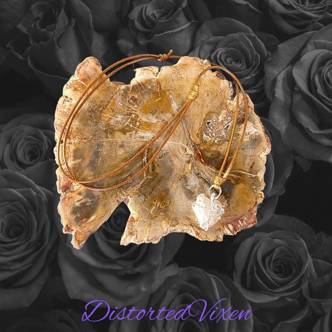 Rose Quartz Heart Necklace – Silver Wire Wrapped Crystal Pendant - Thumbnail 6