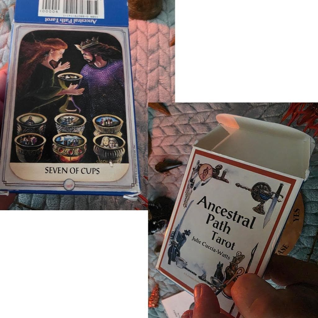 Vintage 1995 Ancestral Path Tarot Deck First Edition Julie Cuccia-Watts (Out of Print) - Thumbnail 8