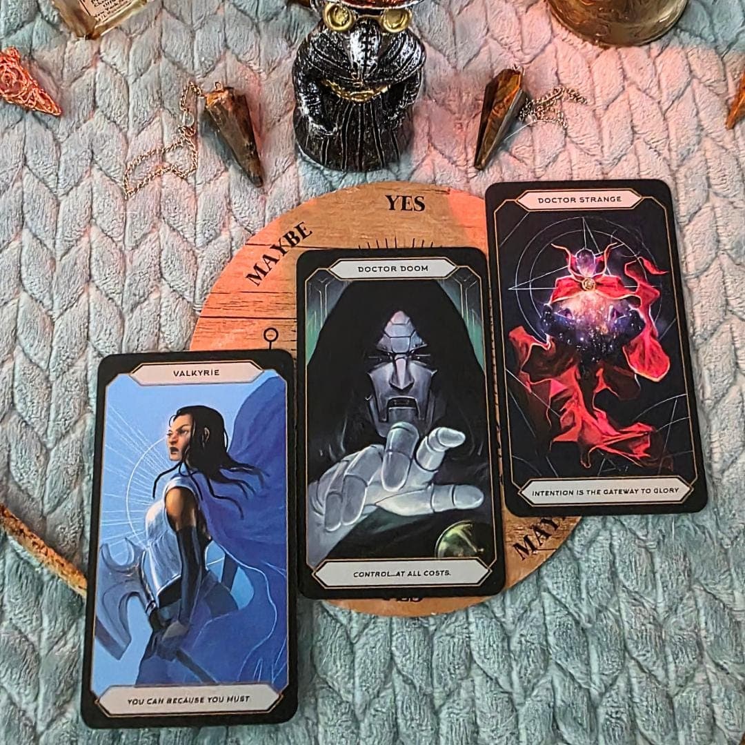Magic of Marvel Oracle Deck & Guidebook | Casey Gilly Pop Culture Tarot Style Divination Cards, Witchy Marvel Fan Gift - Thumbnail 10