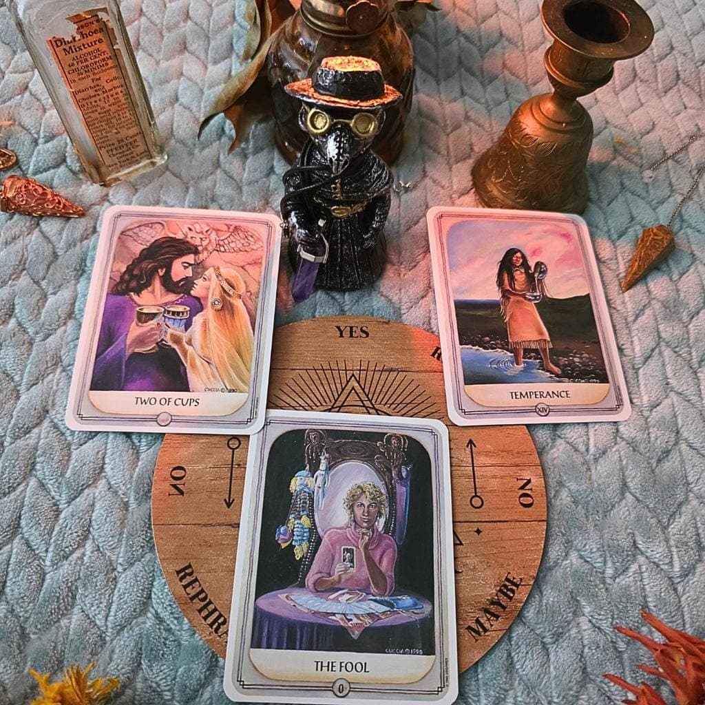 Vintage 1995 Ancestral Path Tarot Deck First Edition Julie Cuccia-Watts (Out of Print) - Thumbnail 9