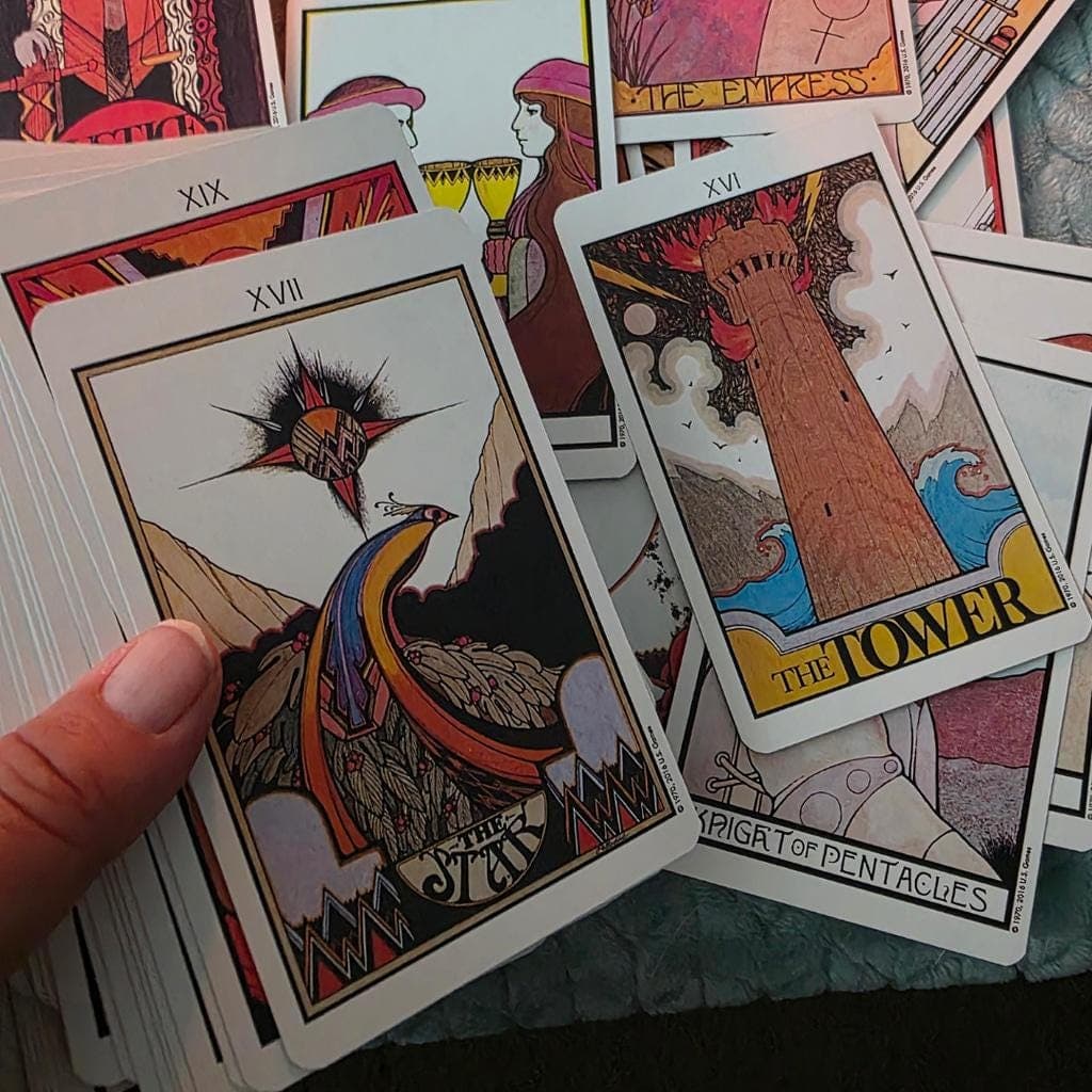 Aquarian Tarot Deck – Classic 78-Card Set by David Palladini (U.S. Games Systems - Thumbnail 3