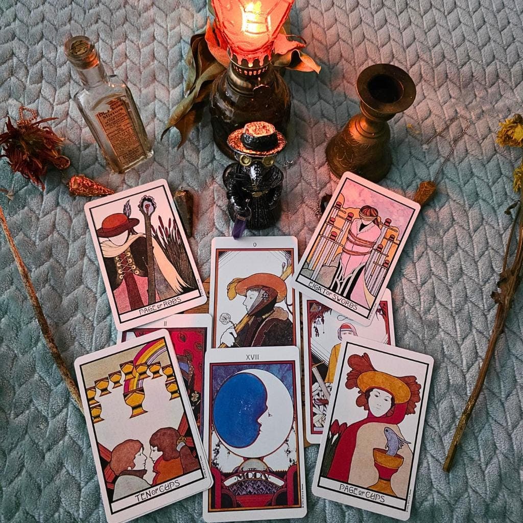 Aquarian Tarot Deck – Classic 78-Card Set by David Palladini (U.S. Games Systems - Thumbnail 7
