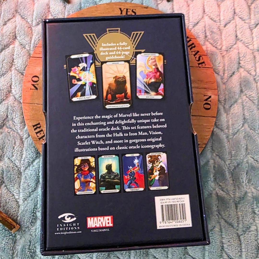 Magic of Marvel Oracle Deck & Guidebook | Casey Gilly Pop Culture Tarot Style Divination Cards, Witchy Marvel Fan Gift - Thumbnail 8