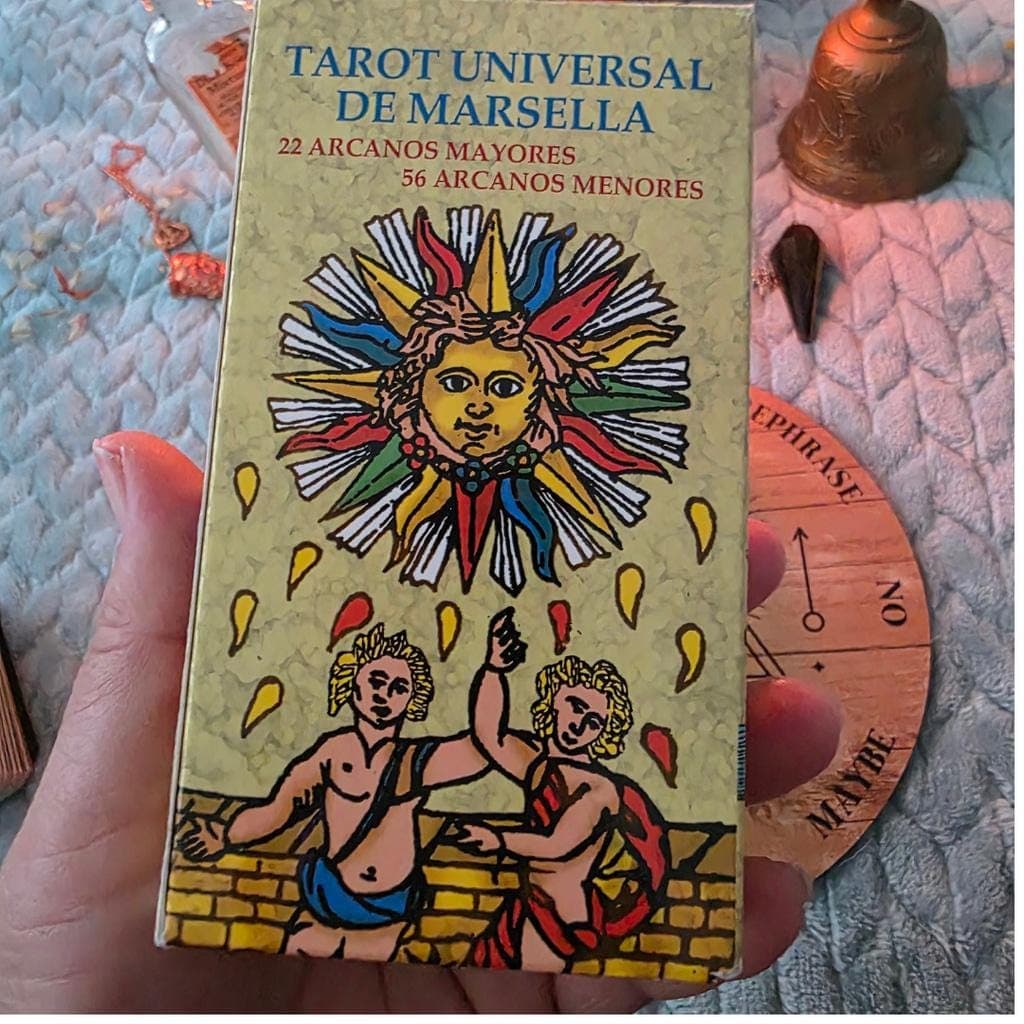 Vintage Lo Scarabeo Universal Tarot of Marseille Deck (2006) 78 Cards & Booklet - Thumbnail 10