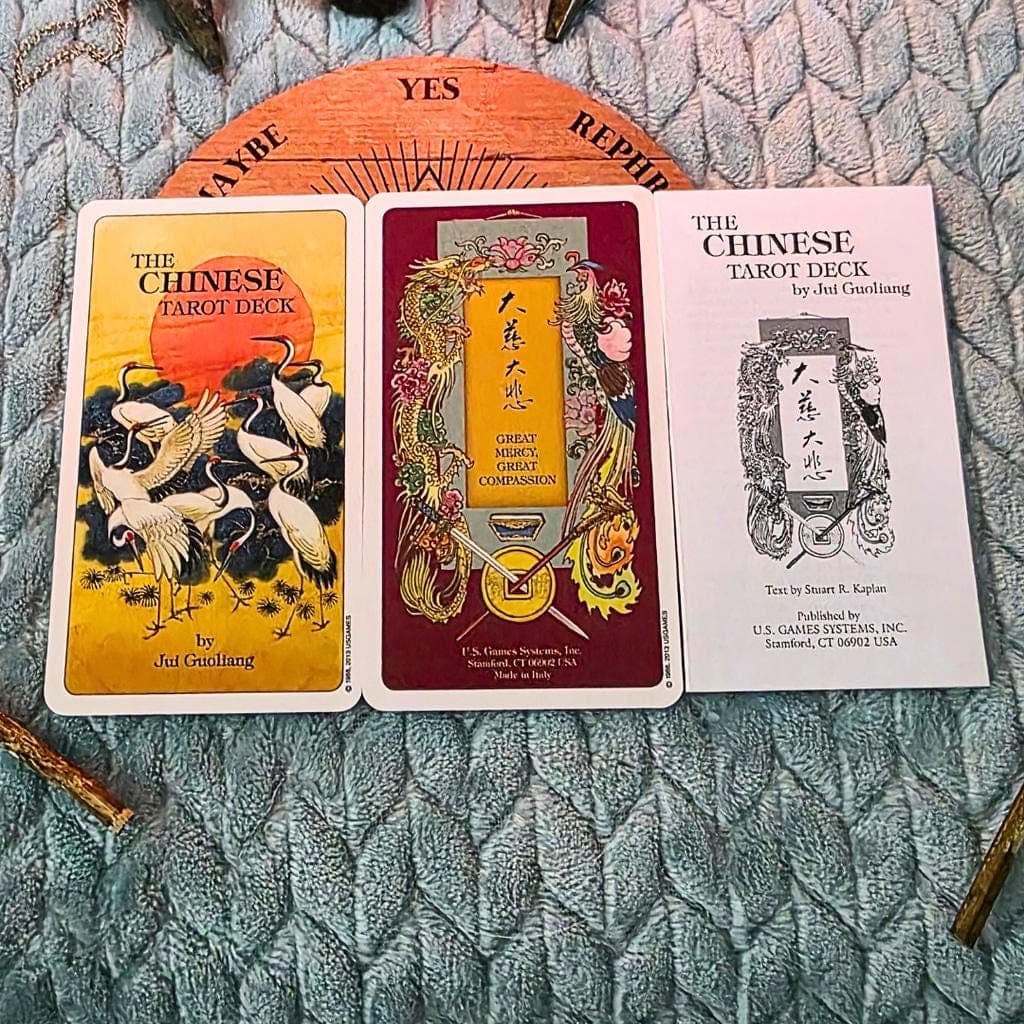 The Chinese Tarot Deck by Jui Guoliang - Complete 78-Card Deck with Booklet U - Thumbnail 7