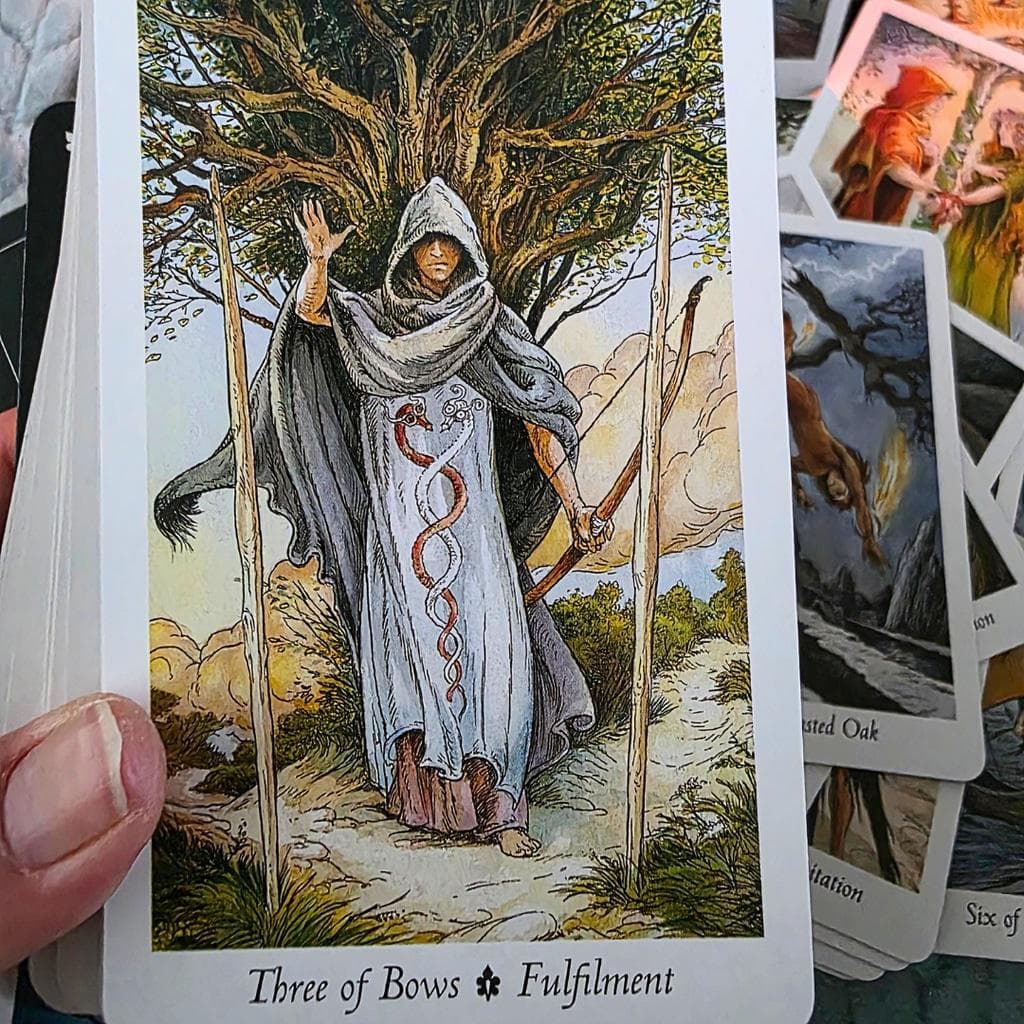 The Wildwood Tarot Deck Guidebook Set by Mark Ryan & John Matthews (Complete) - Thumbnail 4