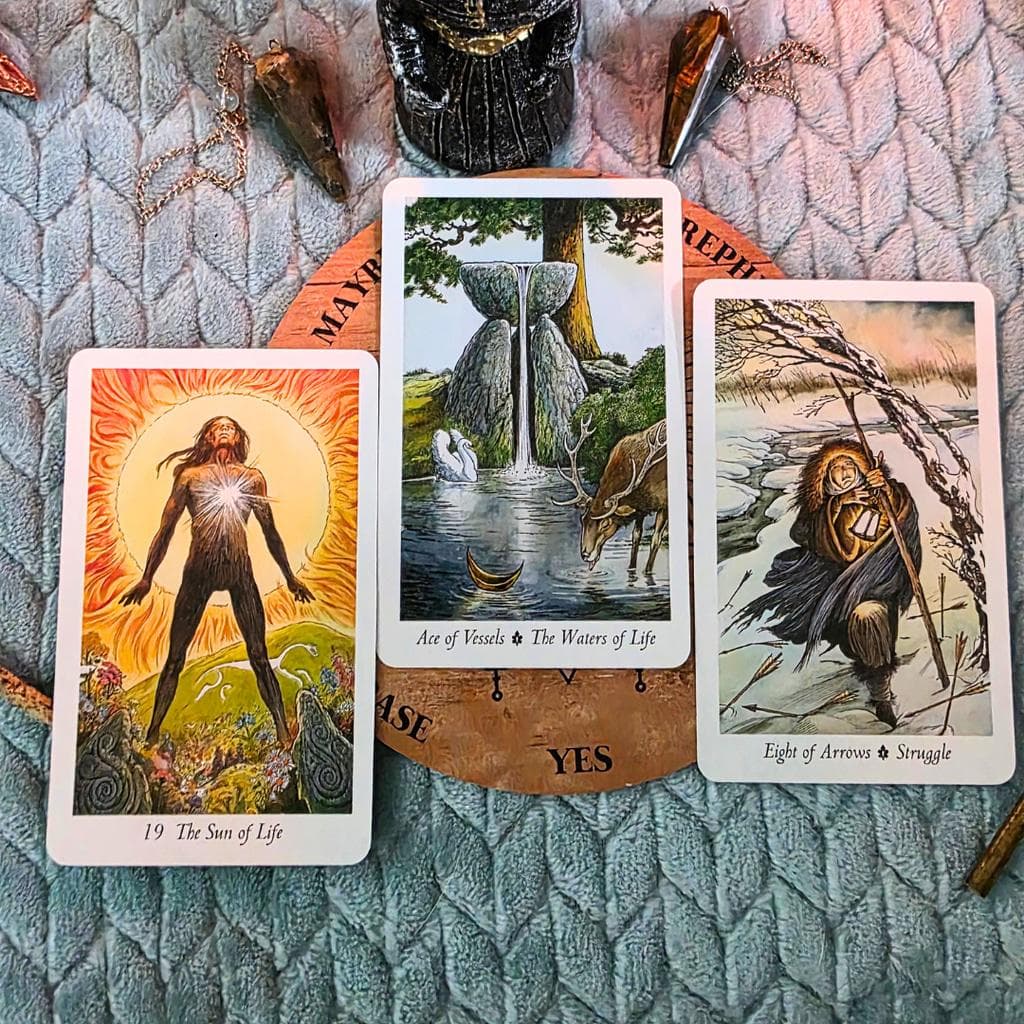 The Wildwood Tarot Deck Guidebook Set by Mark Ryan & John Matthews (Complete) - Thumbnail 10