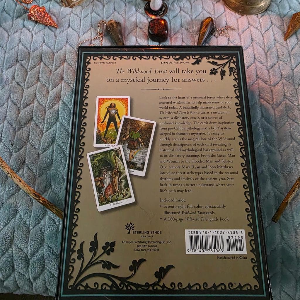 The Wildwood Tarot Deck Guidebook Set by Mark Ryan & John Matthews (Complete) - Thumbnail 2