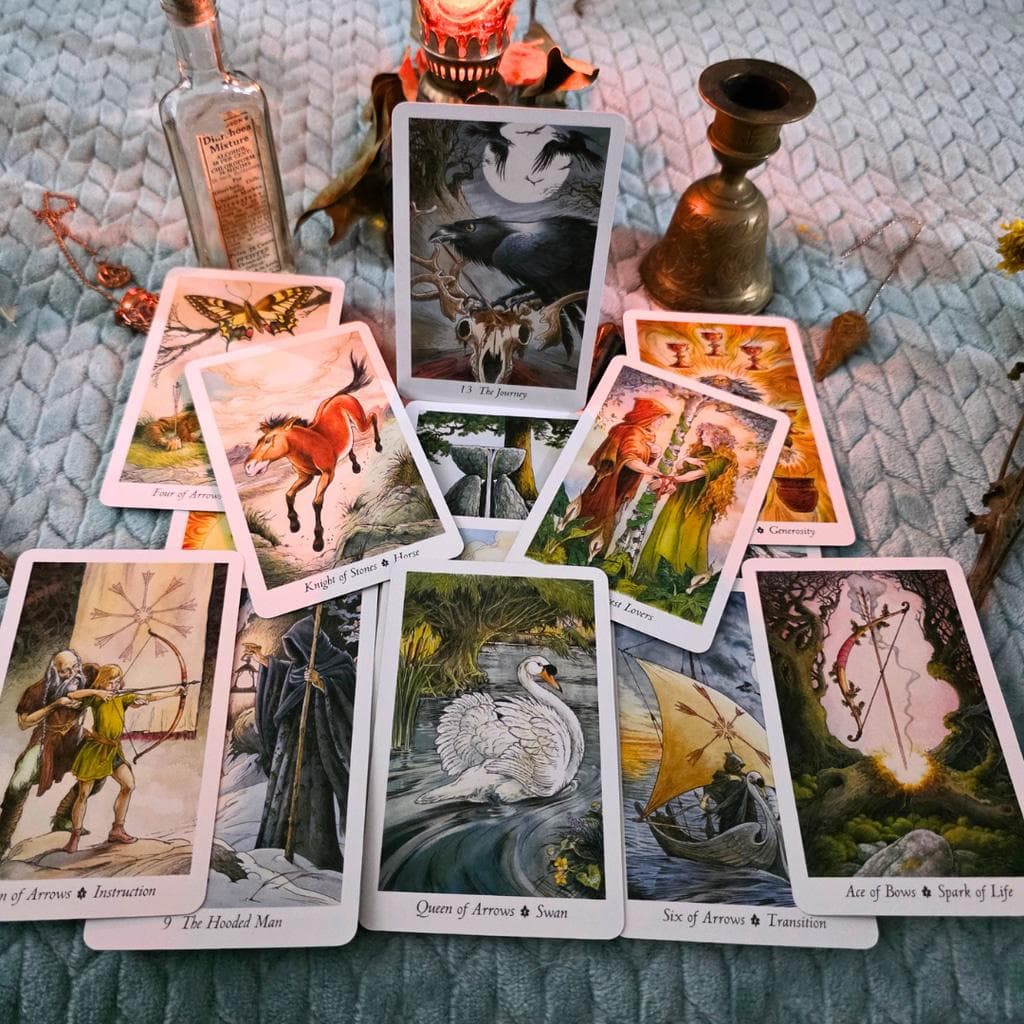 The Wildwood Tarot Deck Guidebook Set by Mark Ryan & John Matthews (Complete) - Thumbnail 8