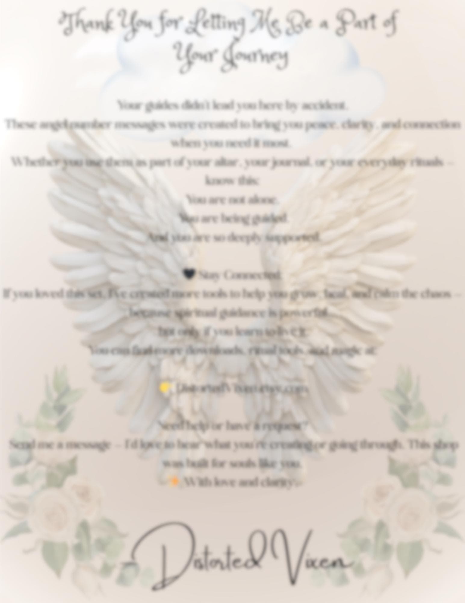 Angel Number Card Deck: Spiritual Guidance, Affirmations (PDF Digital Download - Thumbnail 2