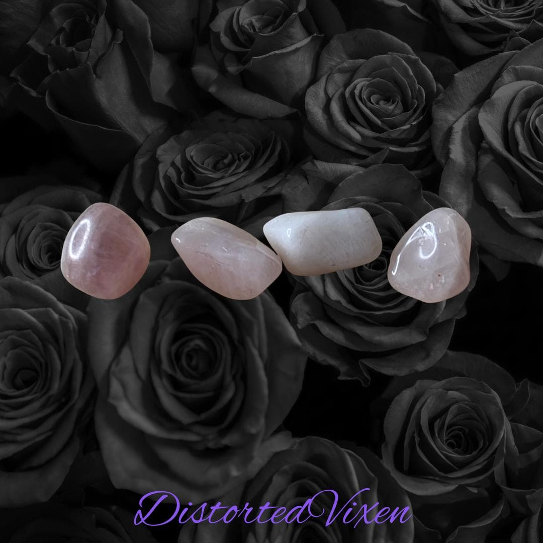Rose Quartz Macramé Bracelet or Necklace – Interchangeable Crystal Pouch - Thumbnail 13