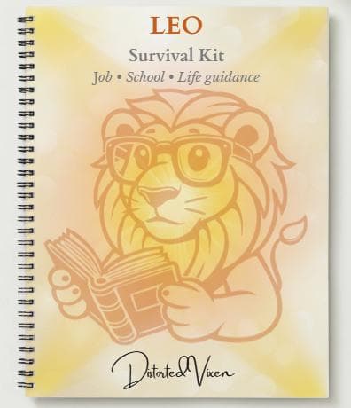 Leo Season Ritual Kit – Confidence Spell, Tarot Spread (Digital Download)