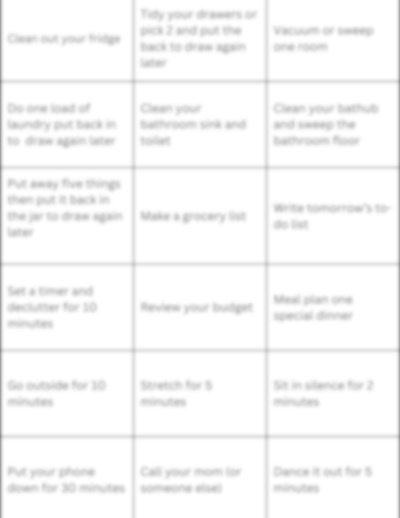 Mental Health Choice Jar: Daily Motivation & Self-Care (PDF Kit) - Thumbnail 2