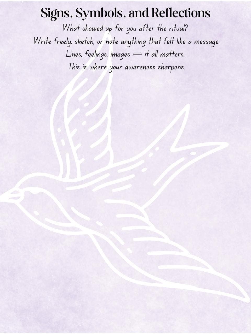 Self-Love Spell Kit: Shadow Work Ritual, Mirror Magic (PDF Downloadable Journal Pages) - Thumbnail 5