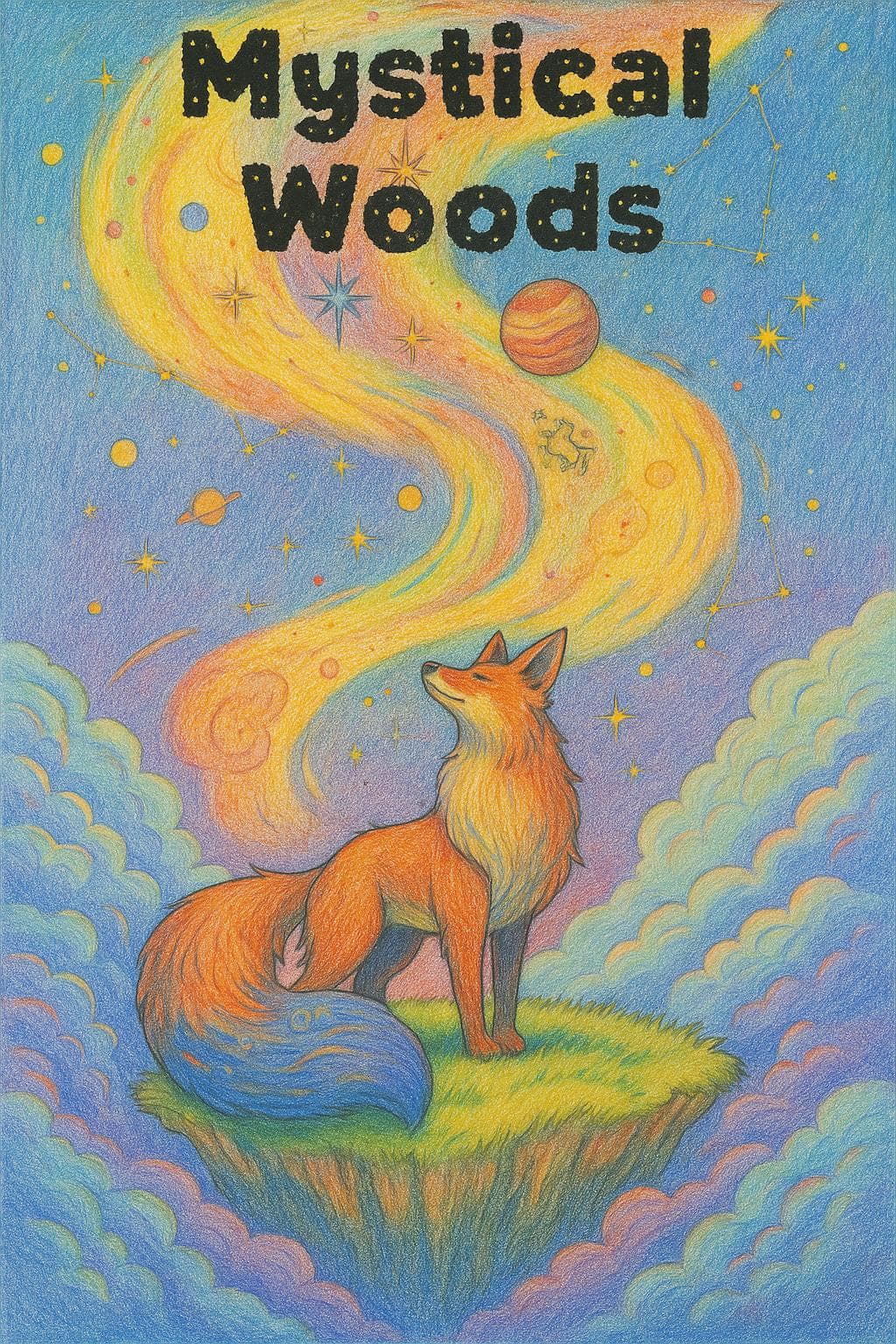 Mystical Woods – A Forest Magic Coloring Book for Adults | Printable Nature Spirits & Woodland Creatures (PDF)