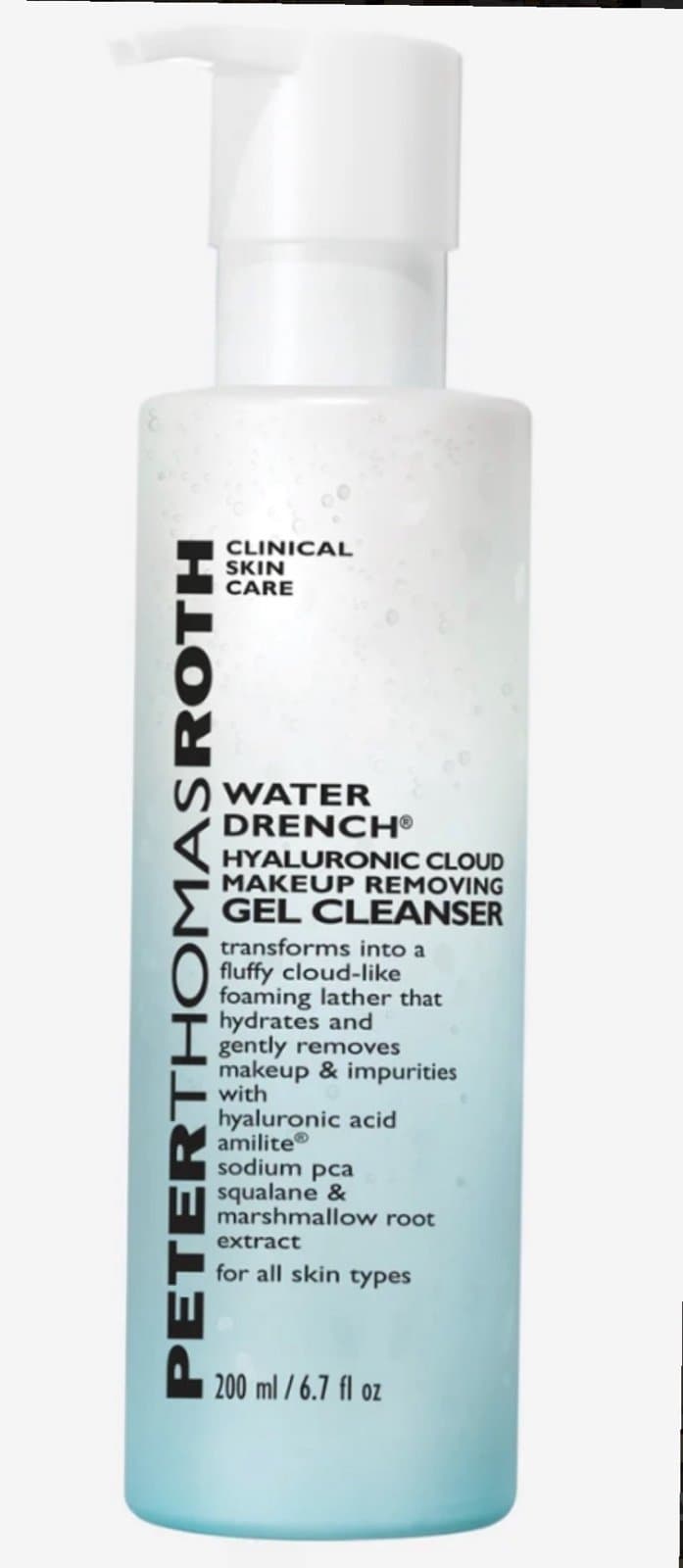 PETER THOMAS ROTH WATER DRENCH HYALURONIC CLOUD Makeup Removing Cleanser - NEW - Thumbnail 4